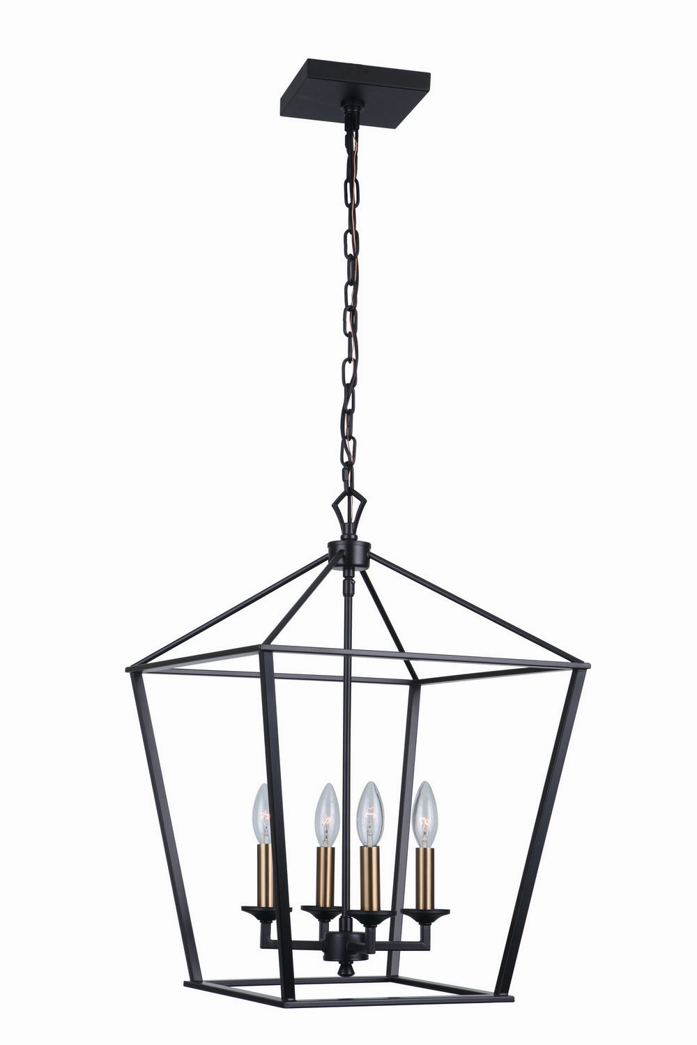 Flynt Four Light Foyer Pendant Flat Black Cheap Ceiling Lights available