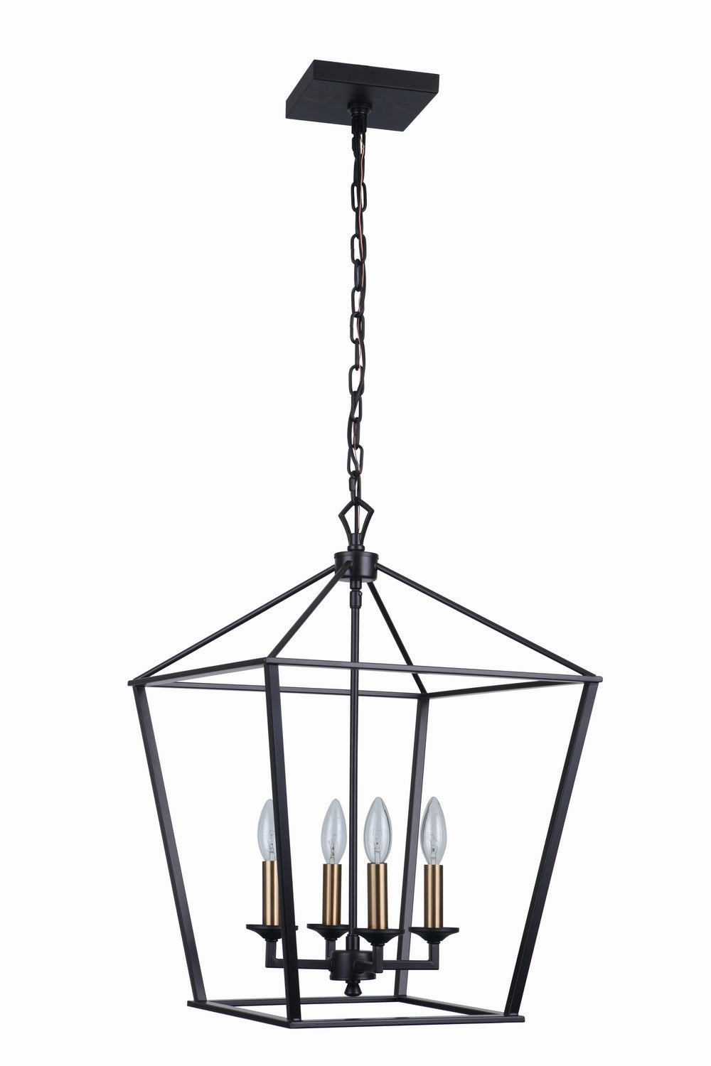 Flynt Four Light Foyer Pendant Flat Black Cheap Ceiling Lights available
