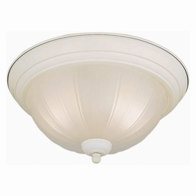 Forte Flush Mount White 20000-02-03 Ceiling Light - White Online shop Ceiling Lights