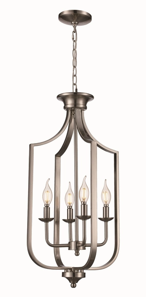 Four Light Pendant Brushed Nickel Ceiling Lights Lighting discount price
