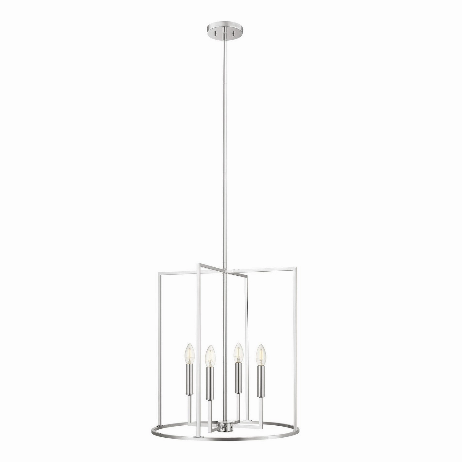 Four Light Pendant Chrome Designer Ceiling Lights for less