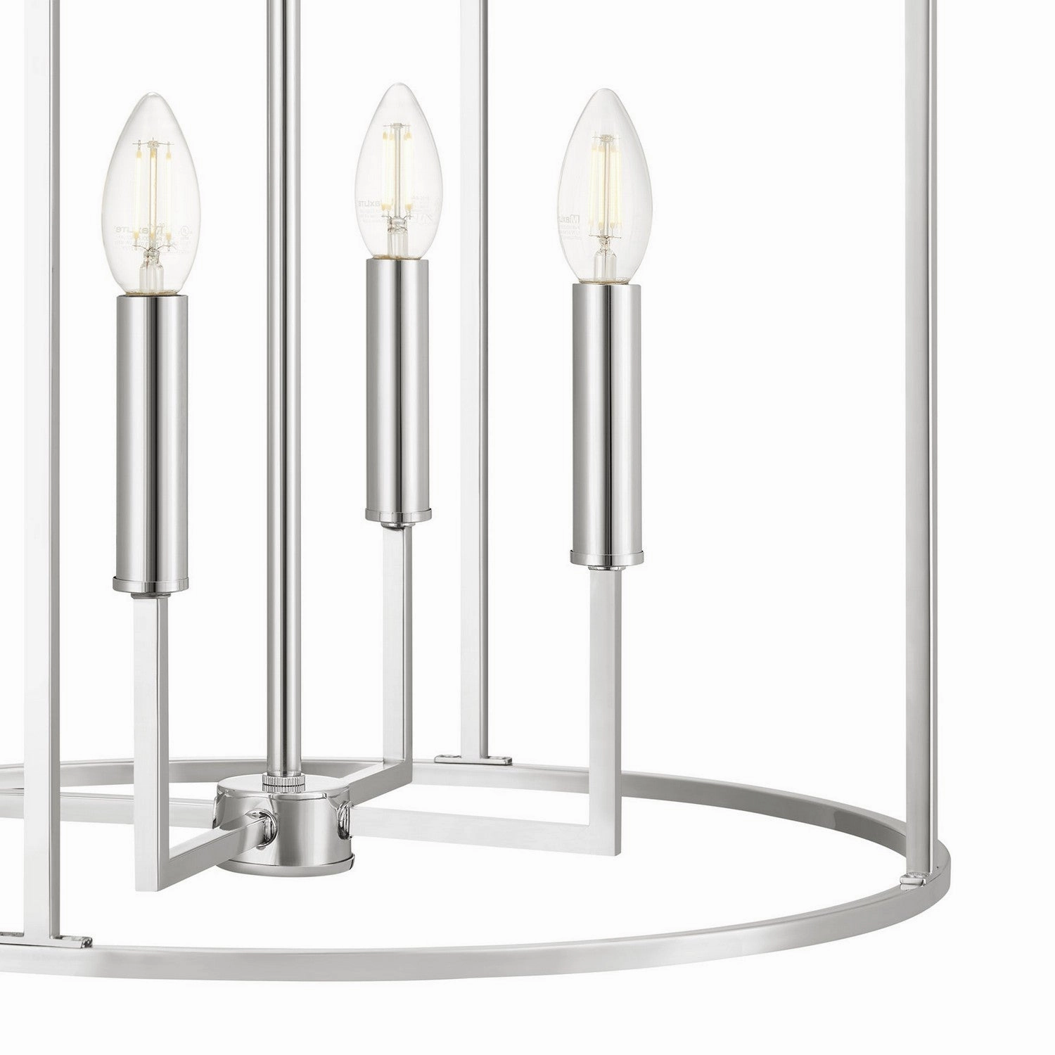 Four Light Pendant Chrome Designer Ceiling Lights for less