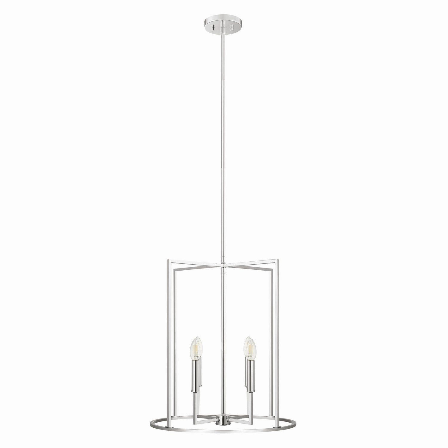 Four Light Pendant Chrome Designer Ceiling Lights for less