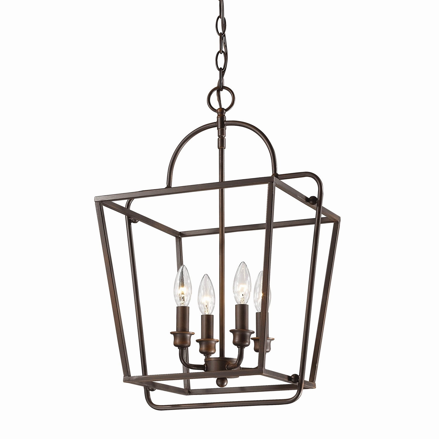 Four Light Pendant Rubbed Bronze Ceiling Lights Lighting buy online