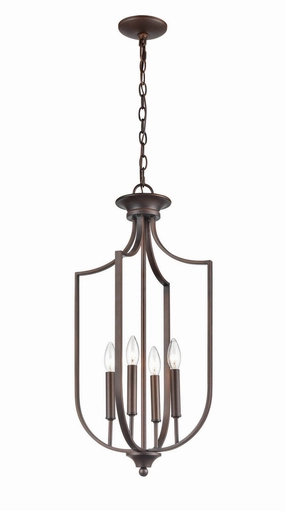 Four Light Pendant Rubbed Bronze Ceiling Lights Lighting best price