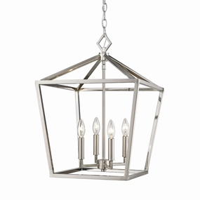 Four Light Pendant Satin Nickel Ceiling Lights Lighting buy online