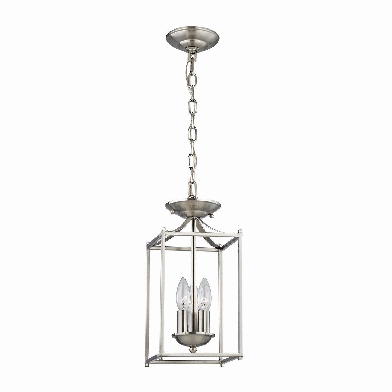 Foyer Three Light Pendant Brushed Nickel Ceiling Lights Lighting buy online