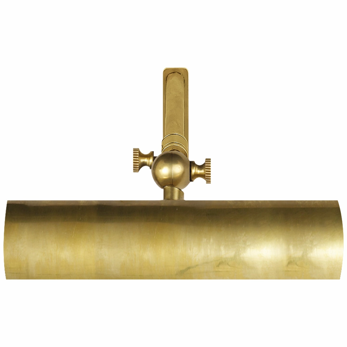 Frame Makers One Light Picture Light Hand-Rubbed Antique Brass Wall Lights for patio sale