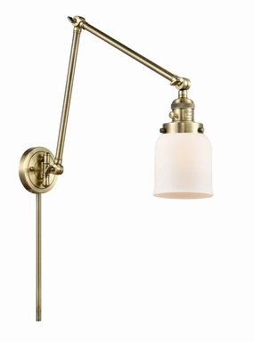 Franklin Restoration LED Swing Arm Lamp Antique Brass Wall Lights for decor discount