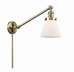 Franklin Restoration LED Swing Arm Lamp Antique Brass Best Wall Lights online store