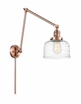 Franklin Restoration LED Swing Arm Lamp Antique Copper Wall Lights for decor discount