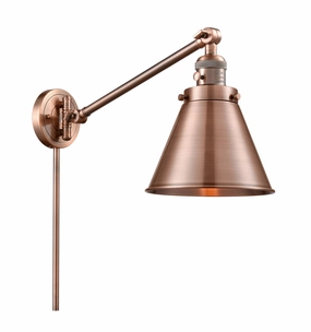 Franklin Restoration LED Swing Arm Lamp Antique Copper Best Wall Lights online store