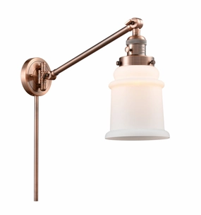 Franklin Restoration LED Swing Arm Lamp Antique Copper Best Wall Lights online store