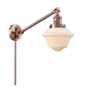 Franklin Restoration LED Swing Arm Lamp Antique Copper Best Wall Lights online store