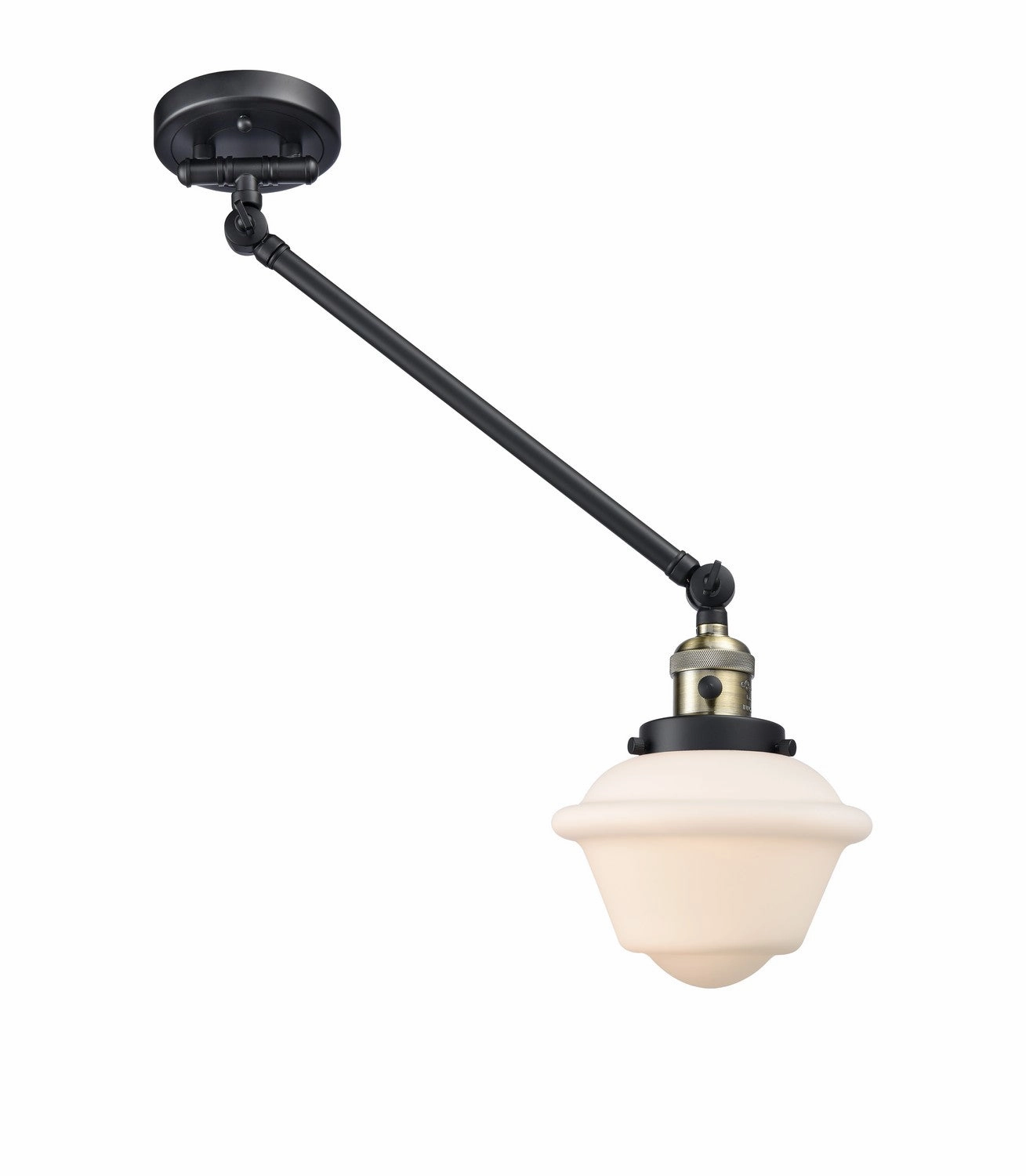 Franklin Restoration LED Swing Arm Lamp Black Antique Brass Wall Lights up to 70% off