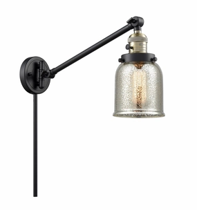 Franklin Restoration LED Swing Arm Lamp Black Antique Brass Best Wall Lights online store