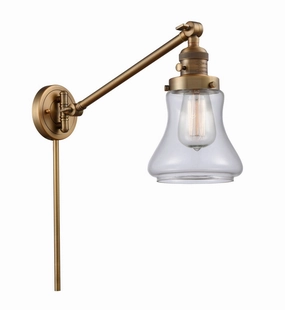 Franklin Restoration LED Swing Arm Lamp Brushed Brass Best Wall Lights online store