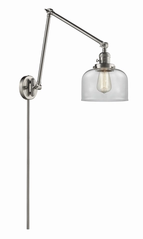 Franklin Restoration LED Swing Arm Lamp Brushed Satin Nickel Wall Lights for decor discount