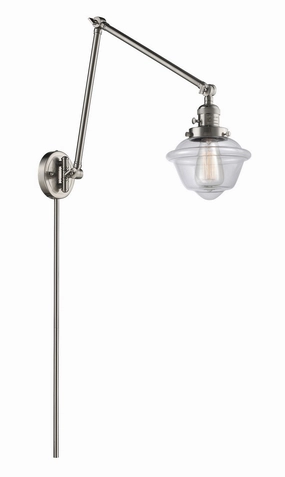 Franklin Restoration LED Swing Arm Lamp Brushed Satin Nickel Wall Lights for decor discount
