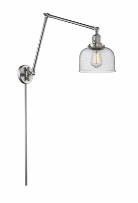 Franklin Restoration LED Swing Arm Lamp Brushed Satin Nickel Wall Lights for decor discount