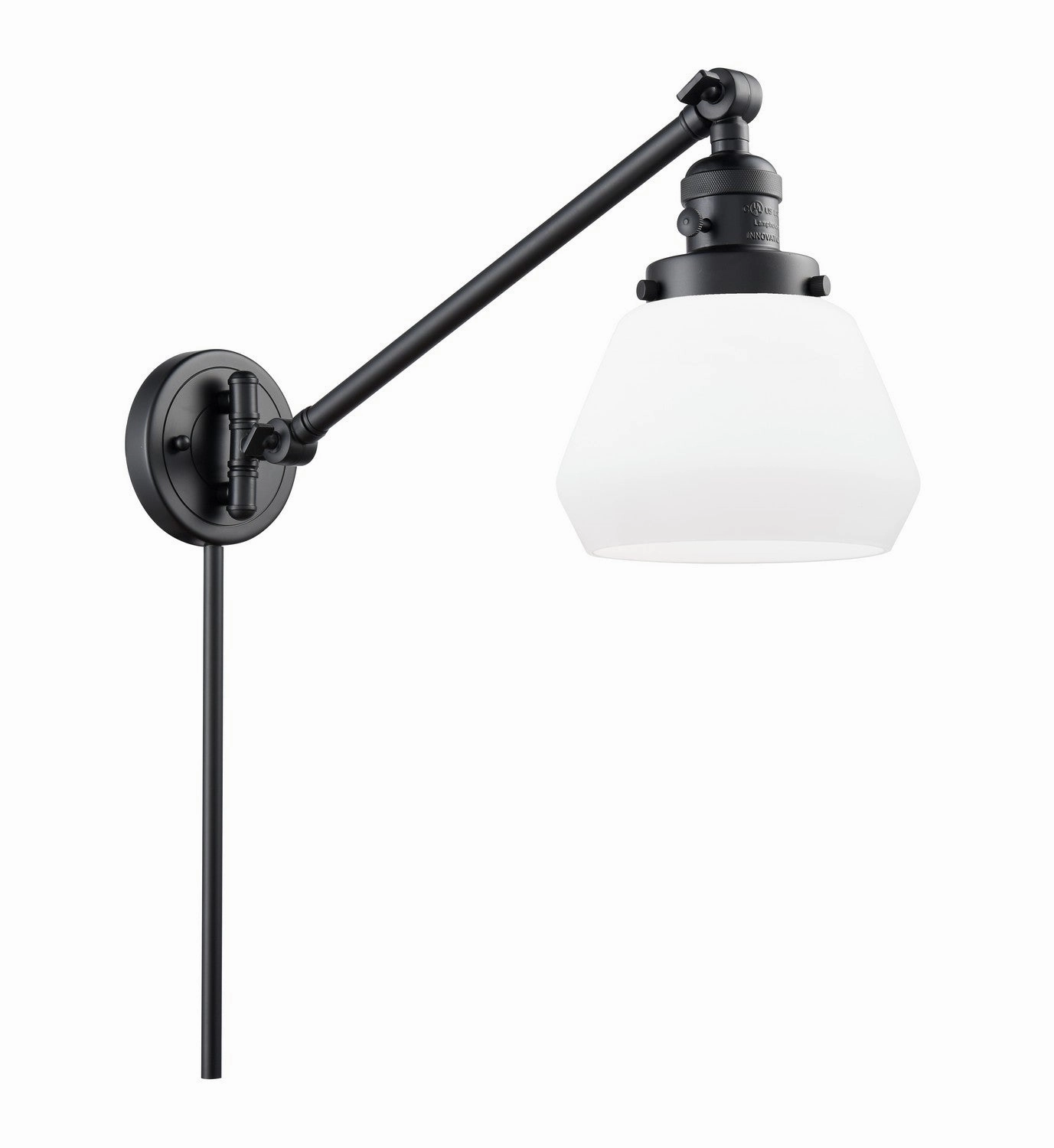 Franklin Restoration LED Swing Arm Lamp Matte Black Best Wall Lights online store