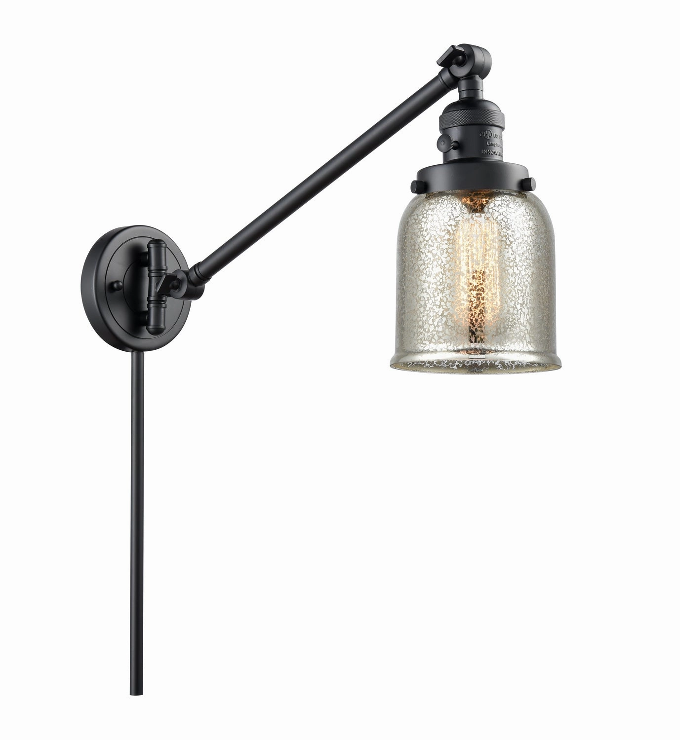Franklin Restoration LED Swing Arm Lamp Matte Black Best Wall Lights online store