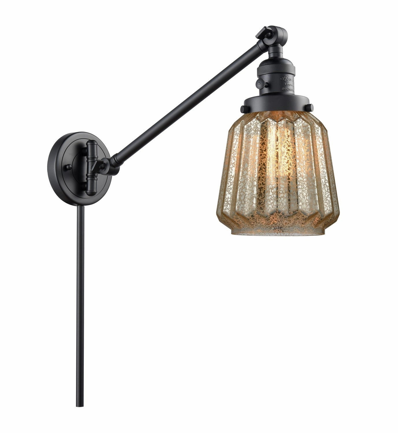 Franklin Restoration LED Swing Arm Lamp Matte Black Best Wall Lights online store