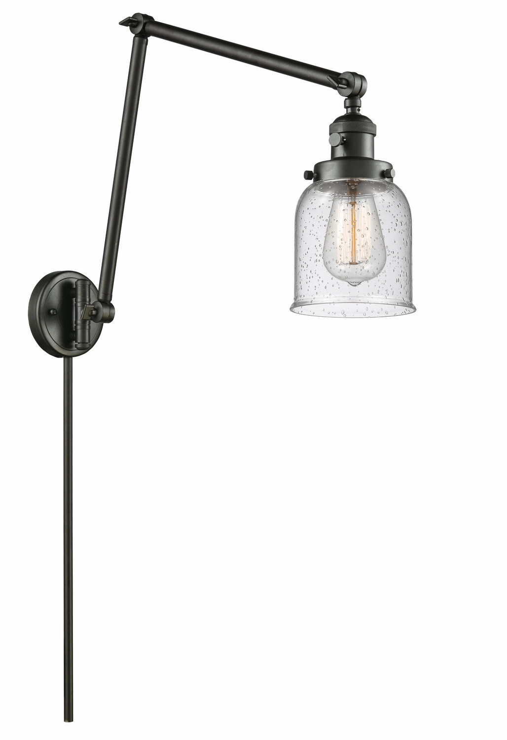 Franklin Restoration LED Swing Arm Lamp Oil Rubbed Bronze Wall Lights for decor discount