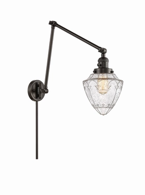 Franklin Restoration LED Swing Arm Lamp Oil Rubbed Bronze Wall Lights for decor discount