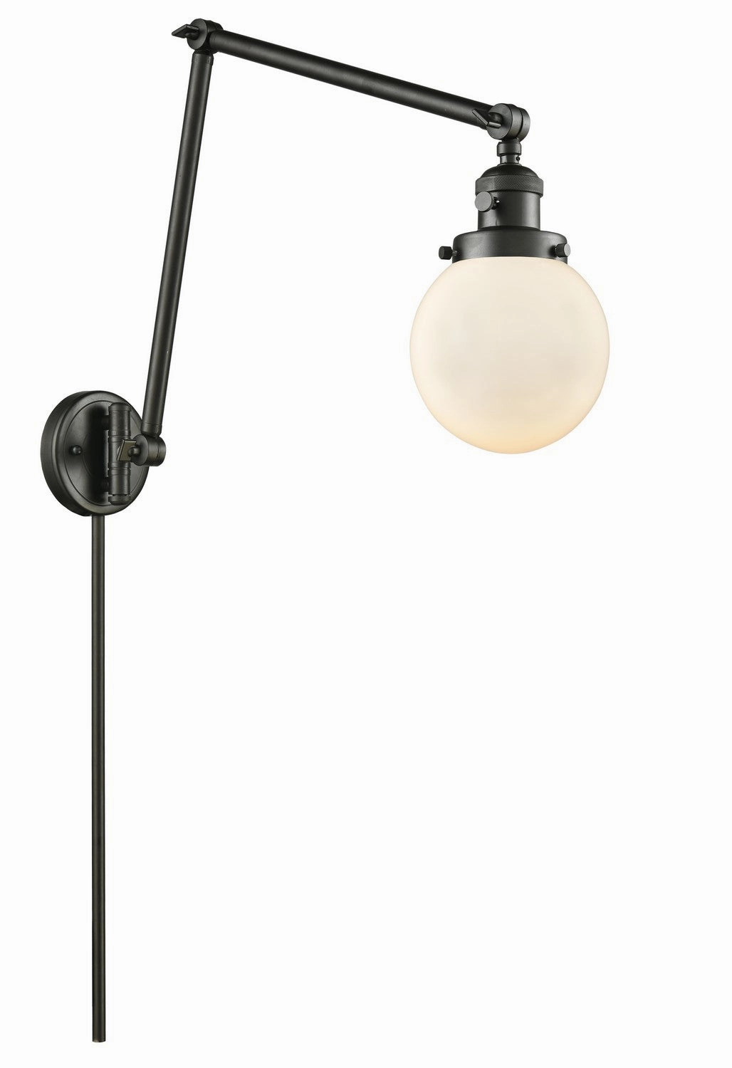 Franklin Restoration LED Swing Arm Lamp Oil Rubbed Bronze Wall Lights for decor discount