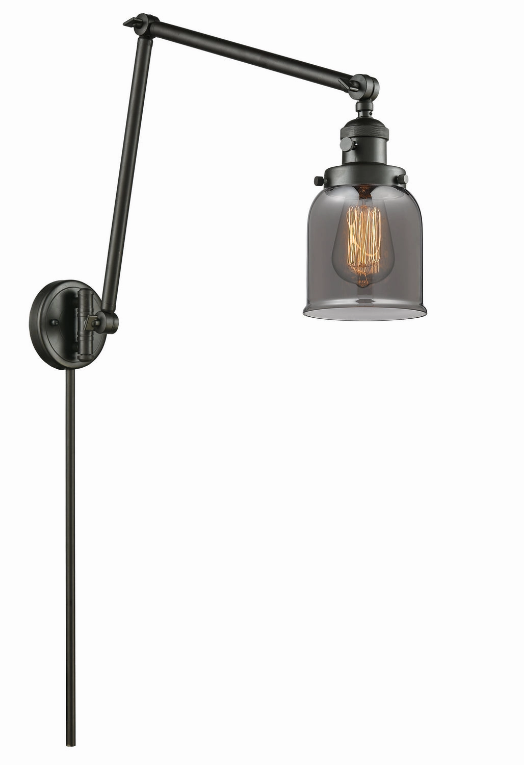 Franklin Restoration LED Swing Arm Lamp Oil Rubbed Bronze Wall Lights for decor discount