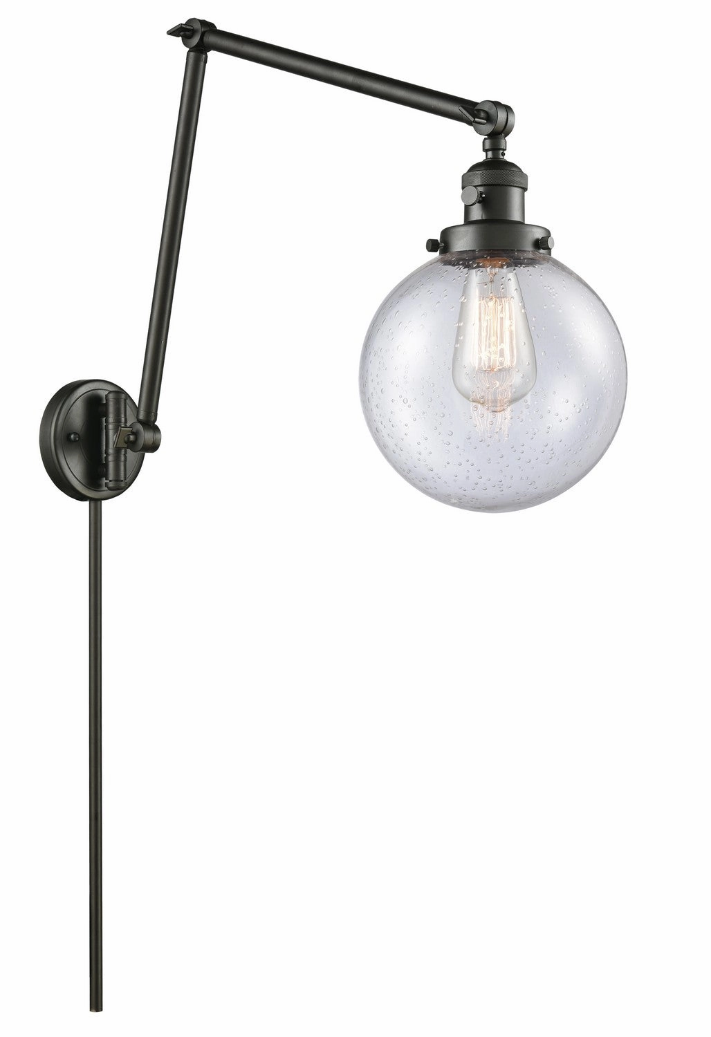 Franklin Restoration LED Swing Arm Lamp Oil Rubbed Bronze Wall Lights for decor discount
