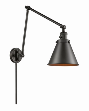 Franklin Restoration LED Swing Arm Lamp Oil Rubbed Bronze Wall Lights for decor discount