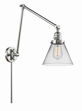 Franklin Restoration LED Swing Arm Lamp Polished Chrome Wall Lights for decor discount