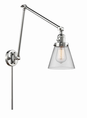 Franklin Restoration LED Swing Arm Lamp Polished Chrome Wall Lights for decor discount