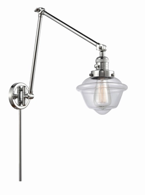 Franklin Restoration LED Swing Arm Lamp Polished Chrome Wall Lights for decor discount