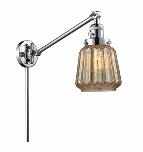 Franklin Restoration LED Swing Arm Lamp Polished Chrome Best Wall Lights online store