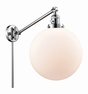 Franklin Restoration LED Swing Arm Lamp Polished Chrome Best Wall Lights online store