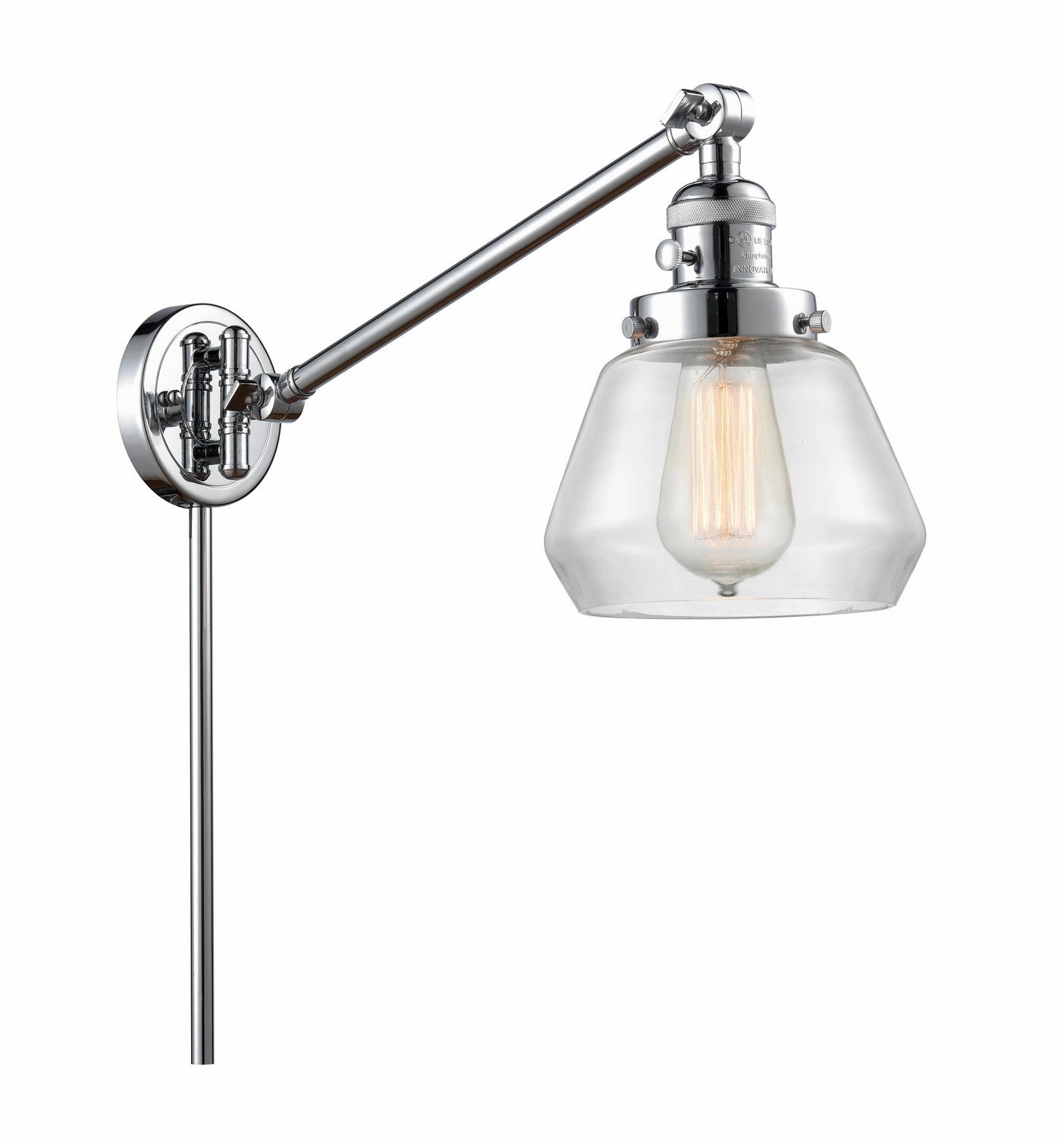 Franklin Restoration LED Swing Arm Lamp Polished Chrome Best Wall Lights online store