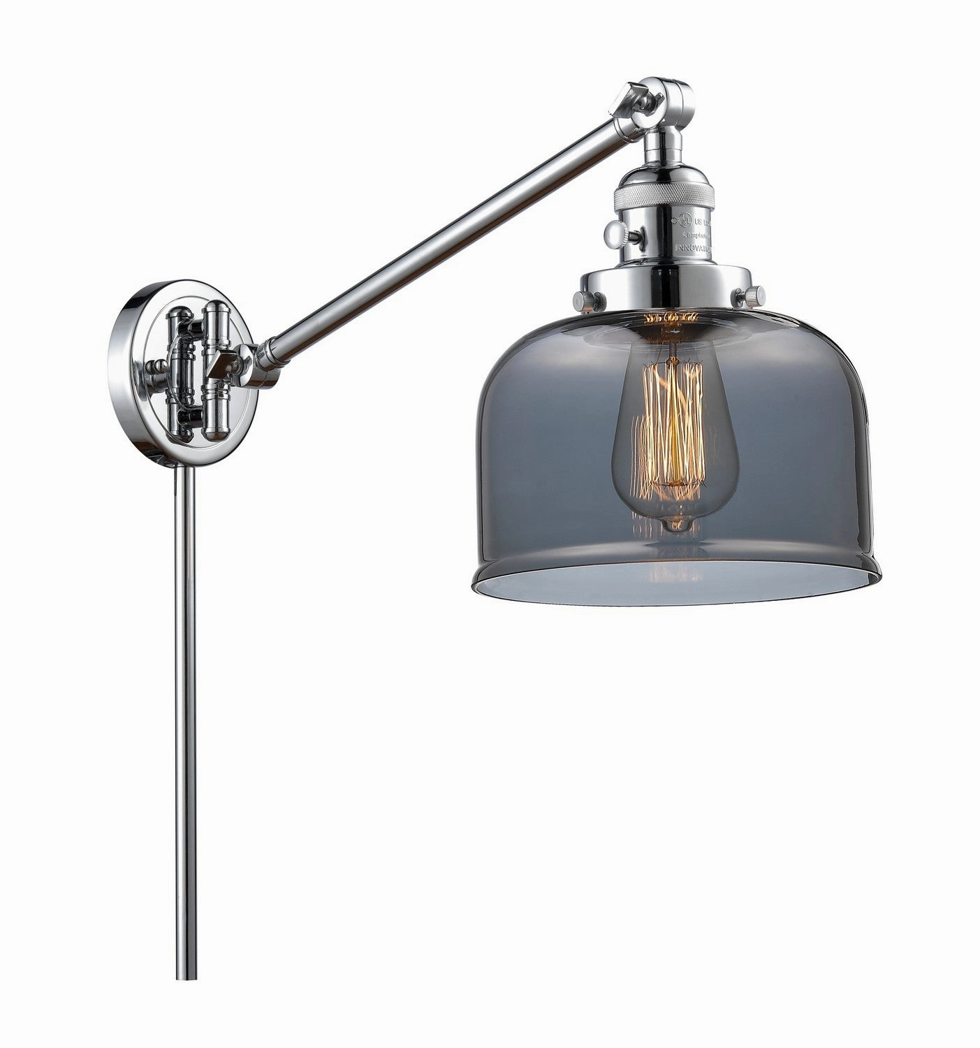 Franklin Restoration LED Swing Arm Lamp Polished Chrome Best Wall Lights online store