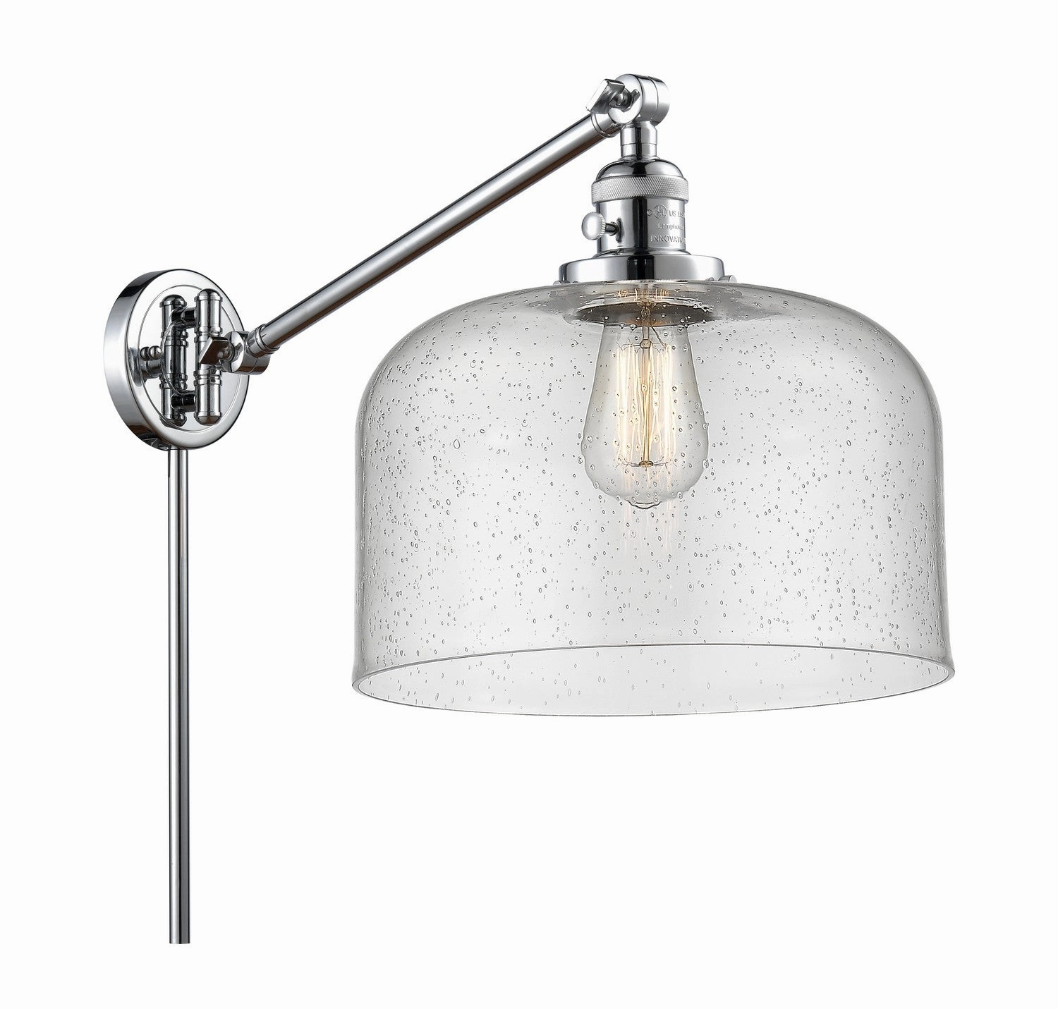 Franklin Restoration LED Swing Arm Lamp Polished Chrome Best Wall Lights online store