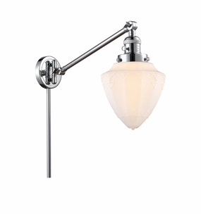 Franklin Restoration LED Swing Arm Lamp Polished Chrome Best Wall Lights online store