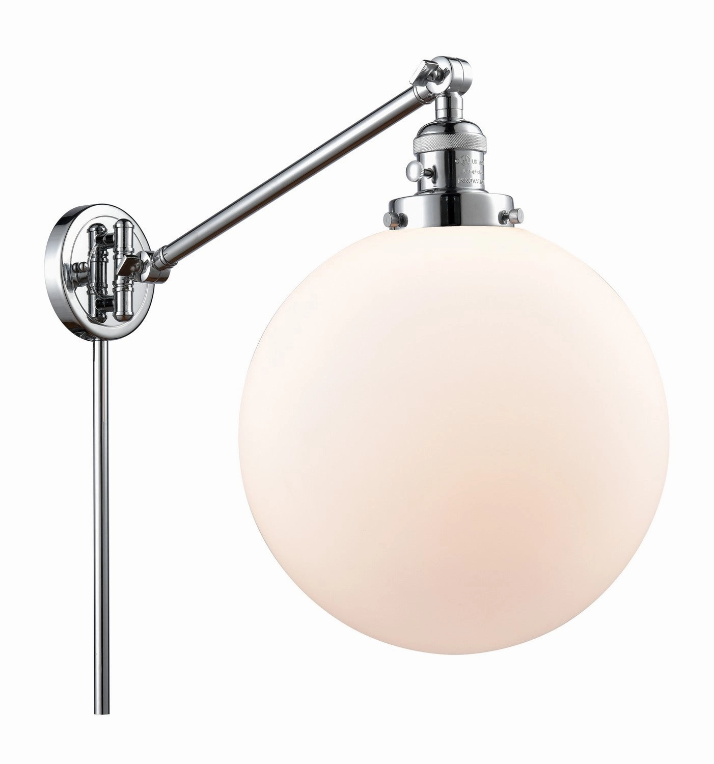 Franklin Restoration LED Swing Arm Lamp Polished Chrome Best Wall Lights online store