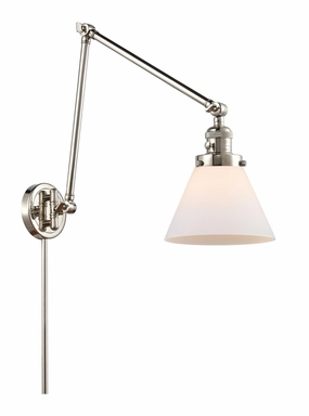 Franklin Restoration LED Swing Arm Lamp Polished Nickel Wall Lights for decor discount