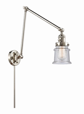 Franklin Restoration LED Swing Arm Lamp Polished Nickel Wall Lights for decor discount