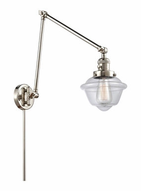 Franklin Restoration LED Swing Arm Lamp Polished Nickel Wall Lights for decor discount