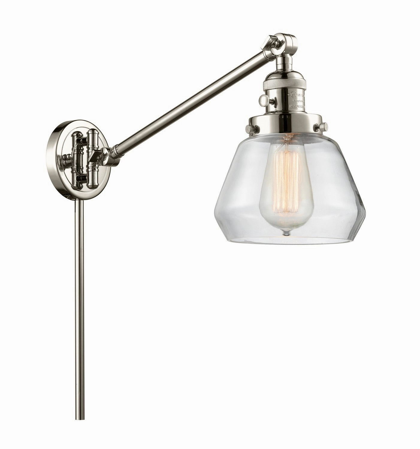 Franklin Restoration LED Swing Arm Lamp Polished Nickel Best Wall Lights online store
