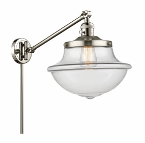 Franklin Restoration LED Swing Arm Lamp Polished Nickel Best Wall Lights online store