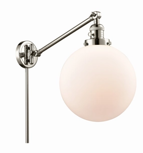 Franklin Restoration LED Swing Arm Lamp Polished Nickel Best Wall Lights online store