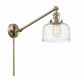 Franklin Restoration One Light Swing Arm Lamp Antique Brass Best Wall Lights online store
